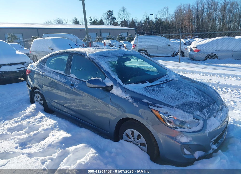 2017 HYUNDAI ACCENT SE VIN: KMHCT4AE4HU351239