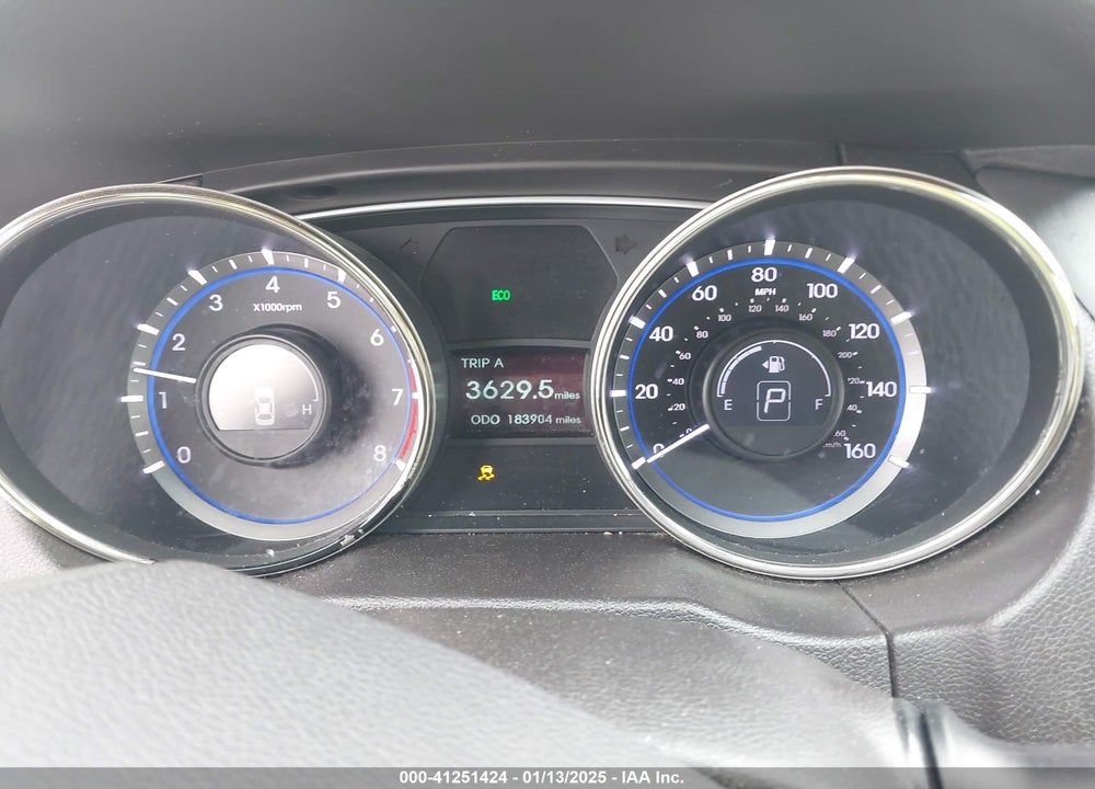 2013 HYUNDAI SONATA VIN: 5NPEB4AC2DH638436