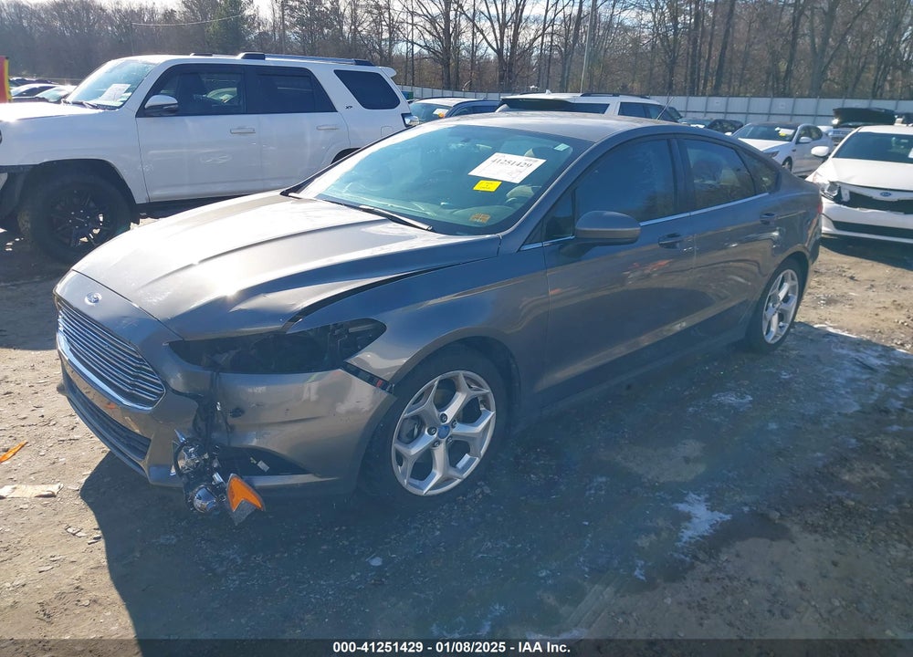2013 FORD FUSION S VIN: 3FA6P0G7XDR110462