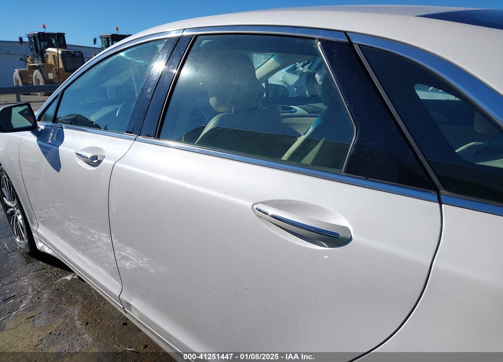 2018 LINCOLN MKZ HYBRID SELECT VIN: 3LN6L5LU0JR622835