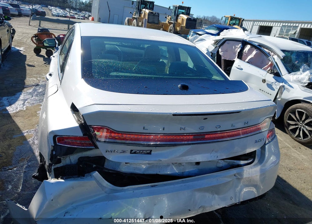 2018 LINCOLN MKZ HYBRID SELECT VIN: 3LN6L5LU0JR622835