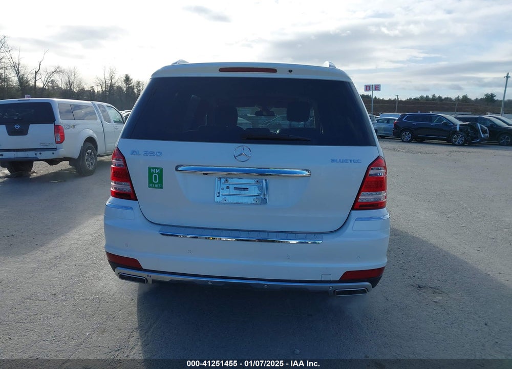 2012 MERCEDES-BENZ GL 350 BLUETEC 4MATIC VIN: 4JGBF2FE9CA776997
