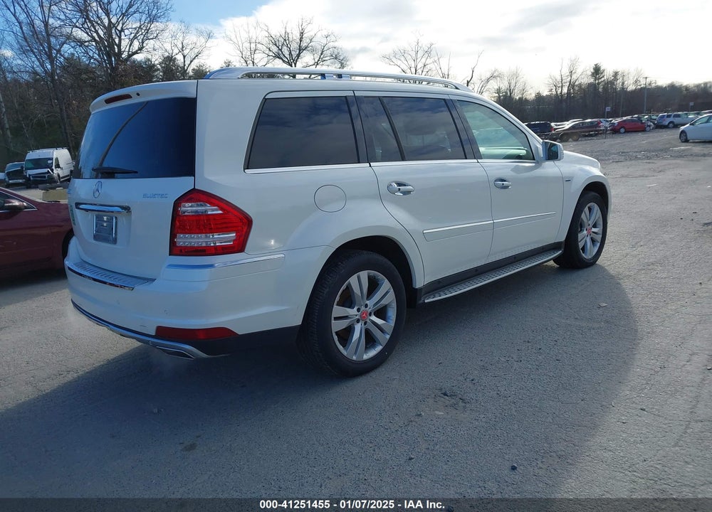 2012 MERCEDES-BENZ GL 350 BLUETEC 4MATIC VIN: 4JGBF2FE9CA776997