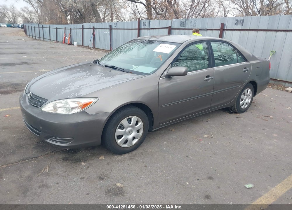 2003 TOYOTA CAMRY LE VIN: 4T1BE32K43U712465