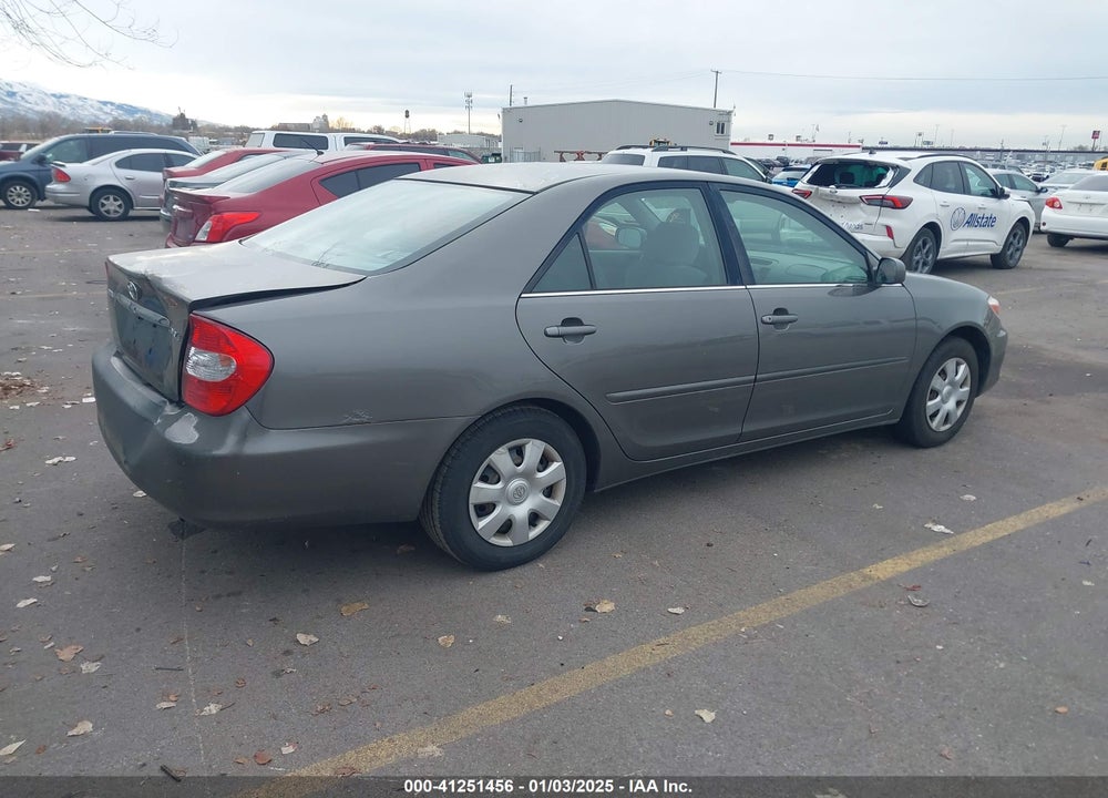 2003 TOYOTA CAMRY LE VIN: 4T1BE32K43U712465
