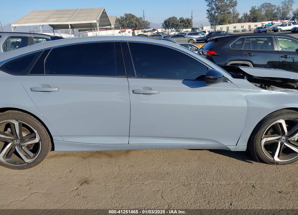 2021 HONDA ACCORD VIN: 1HGCV2F33MA007215