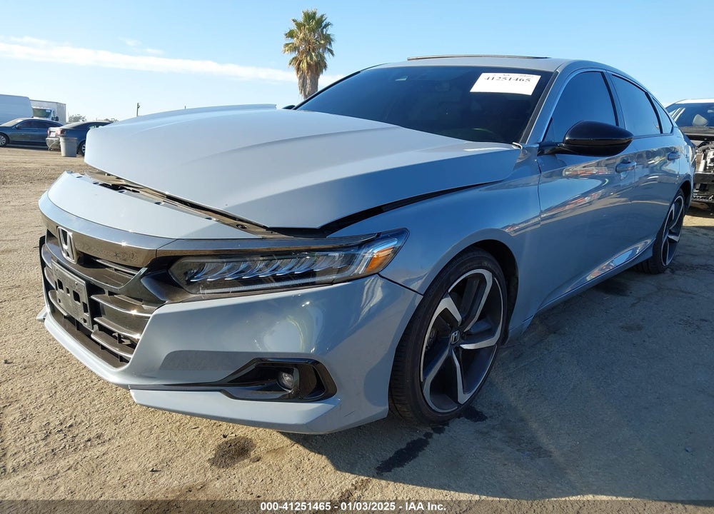 2021 HONDA ACCORD VIN: 1HGCV2F33MA007215