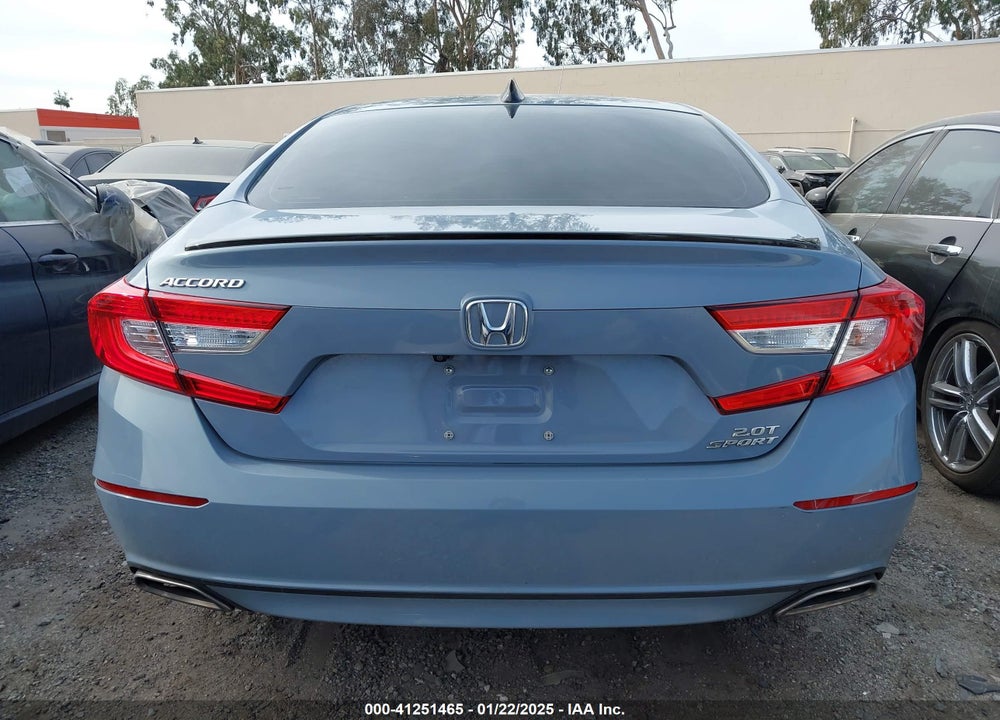 2021 HONDA ACCORD VIN: 1HGCV2F33MA007215