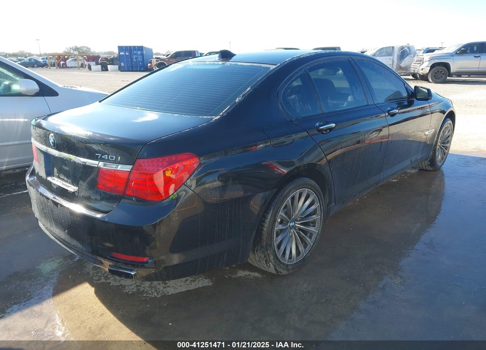 2012 BMW 740I VIN: WBAKA4C51CDS99349