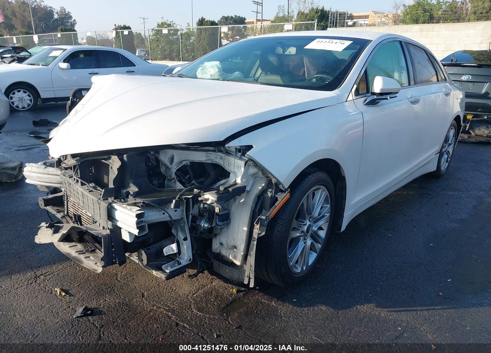 2013 LINCOLN MKZ VIN: 3LN6L2G9XDR821495