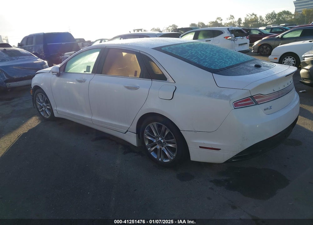 2013 LINCOLN MKZ VIN: 3LN6L2G9XDR821495