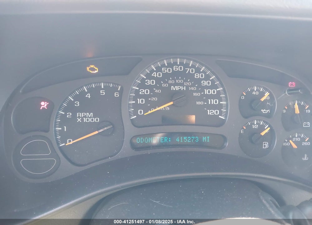 2003 CHEVROLET SUBURBAN 1500 LT VIN: 1GNFK16Z83J104919