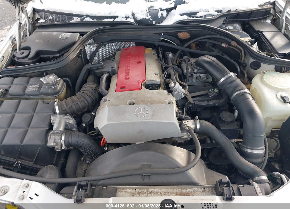 2000 MERCEDES-BENZ C-CLASS KOMPRESSOR VIN: WDBHA24G5YA851976