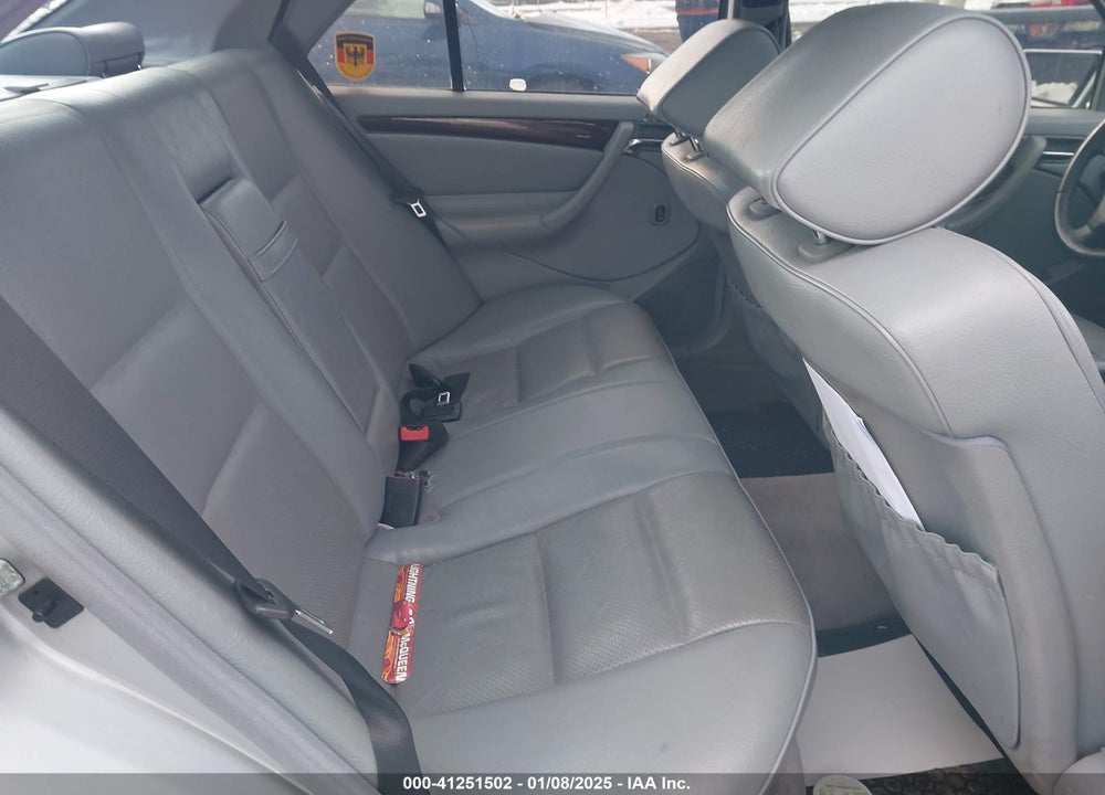 2000 MERCEDES-BENZ C-CLASS KOMPRESSOR VIN: WDBHA24G5YA851976