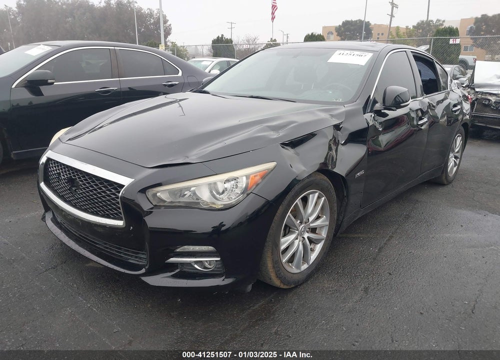 2014 INFINITI Q50 HYBRID PREMIUM VIN: JN1AV7AP7EM691525