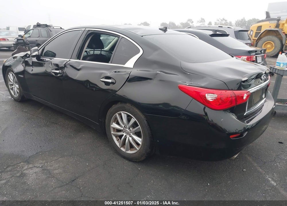 2014 INFINITI Q50 HYBRID PREMIUM VIN: JN1AV7AP7EM691525