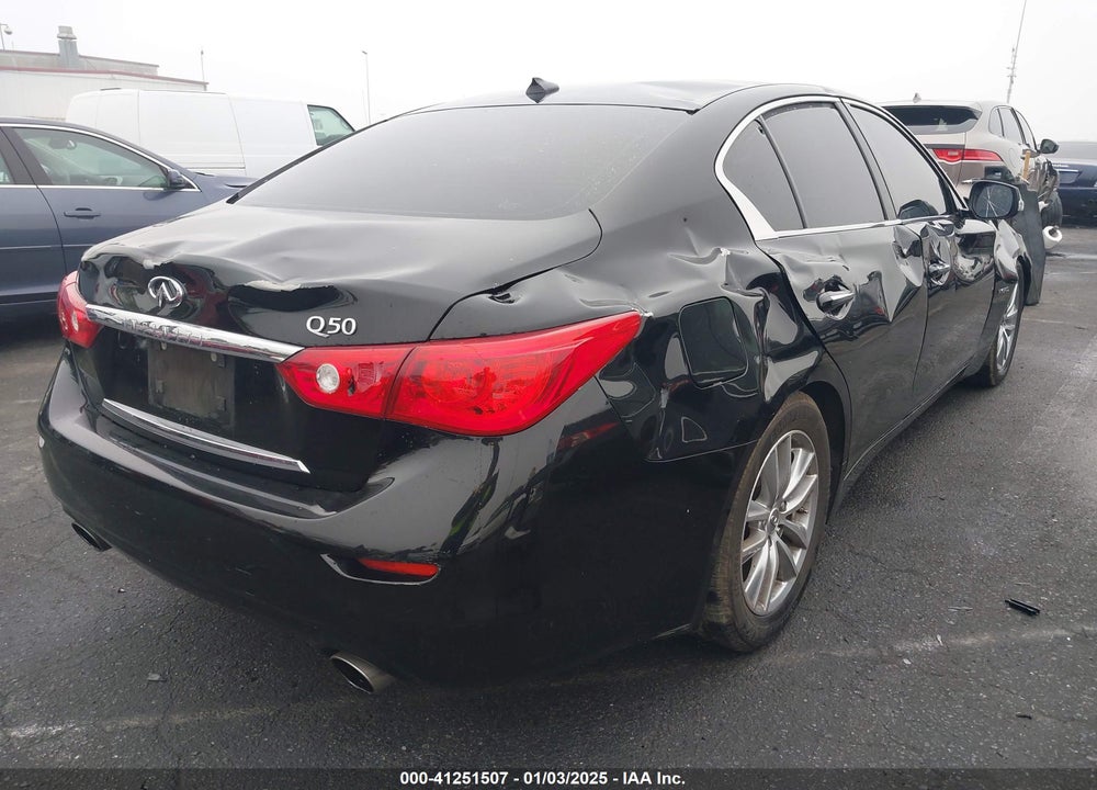 2014 INFINITI Q50 HYBRID PREMIUM VIN: JN1AV7AP7EM691525