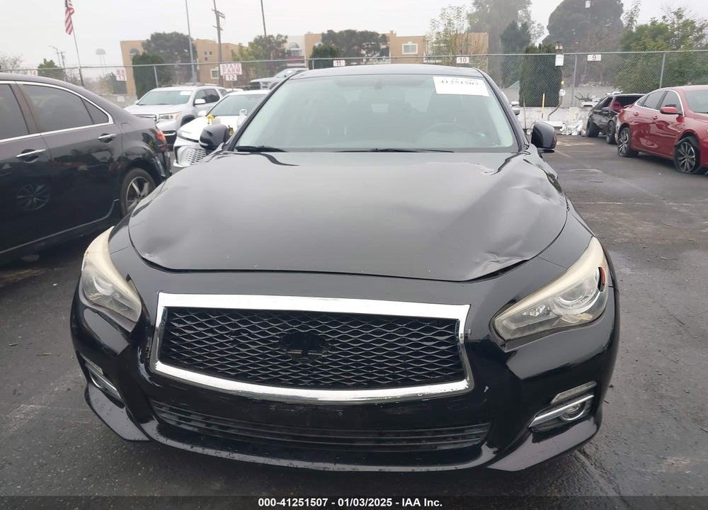 2014 INFINITI Q50 HYBRID PREMIUM VIN: JN1AV7AP7EM691525