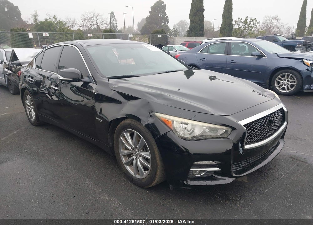 2014 INFINITI Q50 HYBRID PREMIUM VIN: JN1AV7AP7EM691525