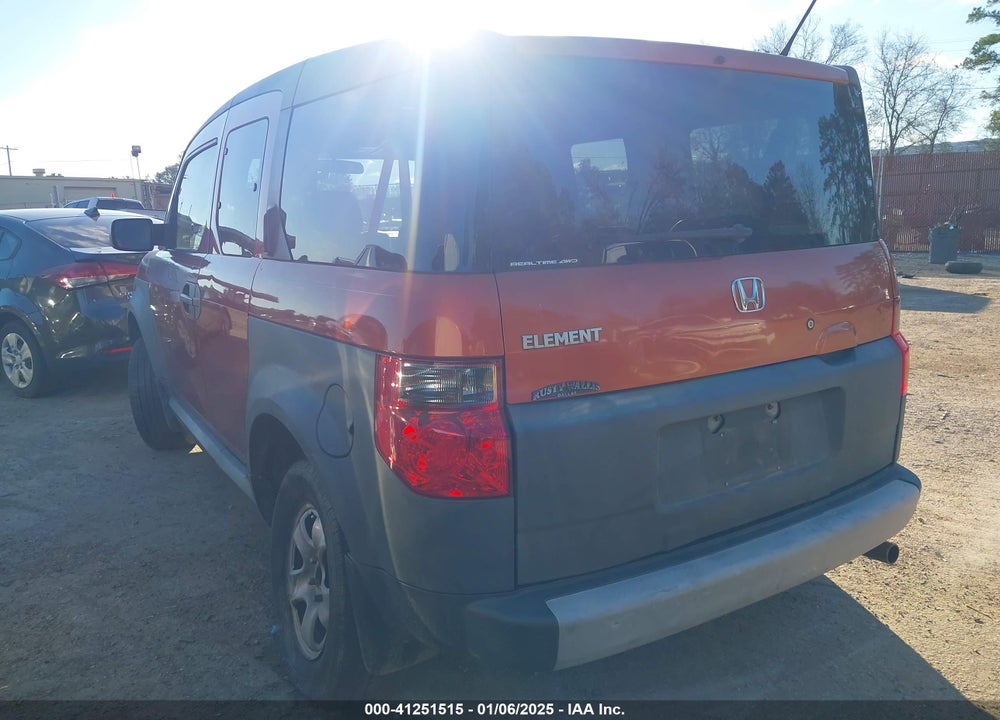 2005 HONDA ELEMENT EX VIN: 5J6YH28675L031729