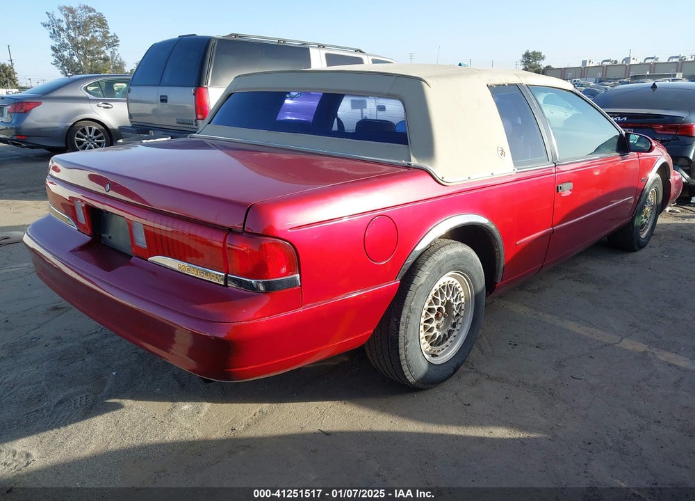 1994 MERCURY COUGAR XR7 VIN: 1MELM62W2RH657367