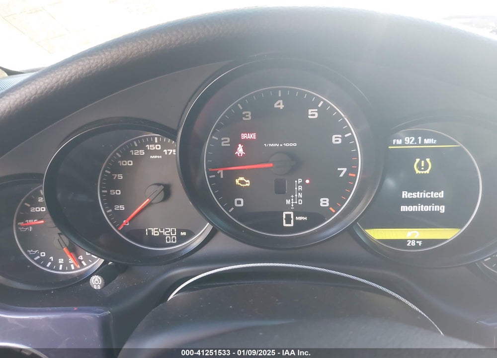 2011 PORSCHE PANAMERA 4 VIN: WP0AA2A71BL015343