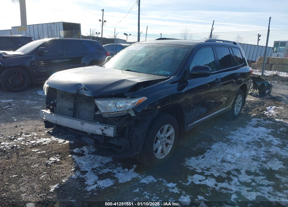 2013 TOYOTA HIGHLANDER SE V6 VIN: 5TDBK3EHXDS188984