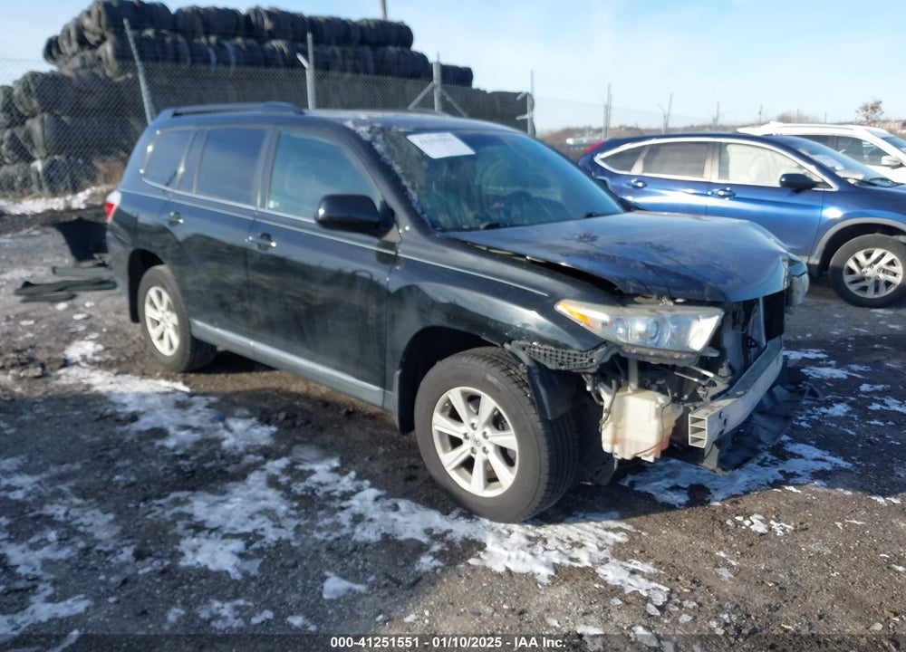 2013 TOYOTA HIGHLANDER SE V6 VIN: 5TDBK3EHXDS188984