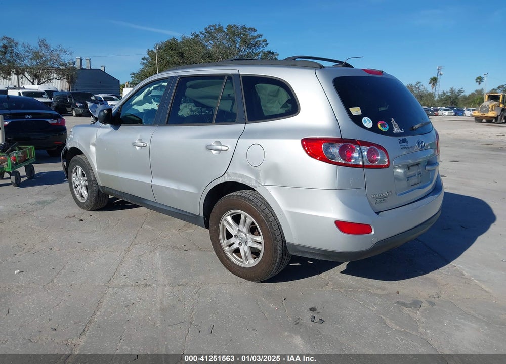 2012 HYUNDAI SANTA FE GLS VIN: 5XYZG3ABXCG096187