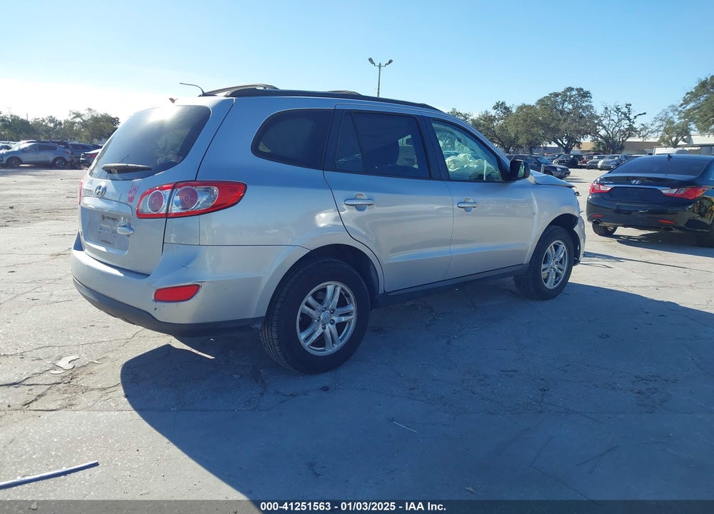 2012 HYUNDAI SANTA FE GLS VIN: 5XYZG3ABXCG096187