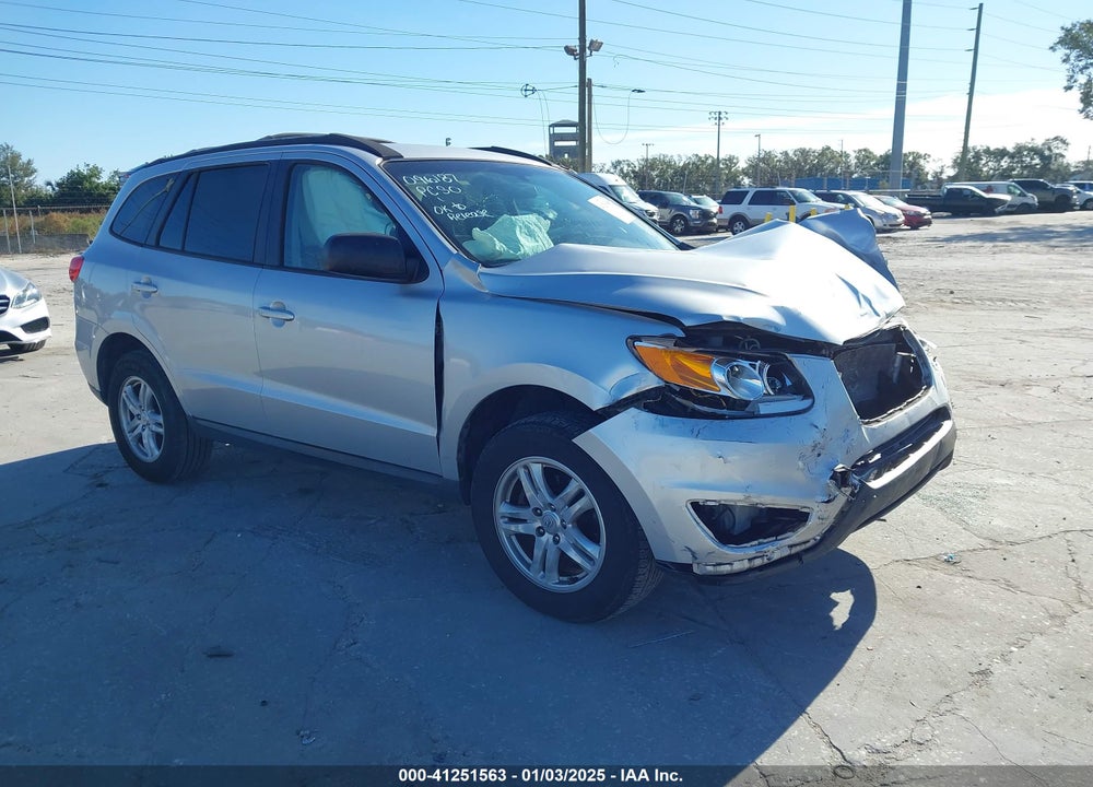 2012 HYUNDAI SANTA FE GLS VIN: 5XYZG3ABXCG096187