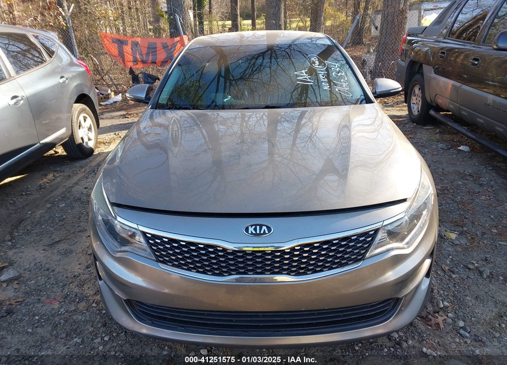 2016 KIA OPTIMA VIN: 5XXGU4L34GG066334