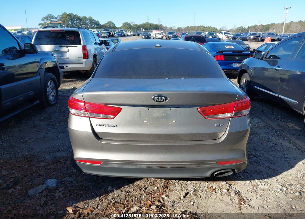 2016 KIA OPTIMA VIN: 5XXGU4L34GG066334