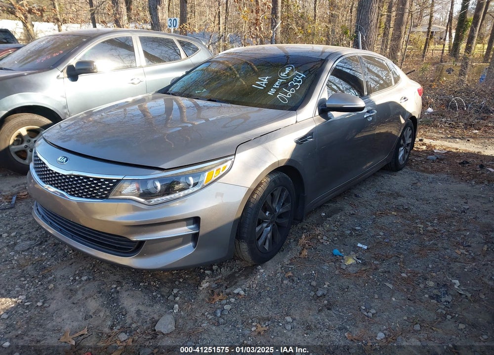2016 KIA OPTIMA VIN: 5XXGU4L34GG066334
