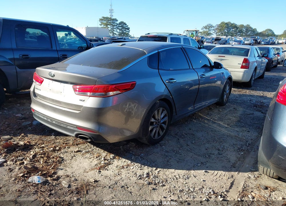 2016 KIA OPTIMA VIN: 5XXGU4L34GG066334