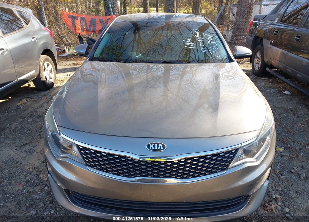 2016 KIA OPTIMA VIN: 5XXGU4L34GG066334