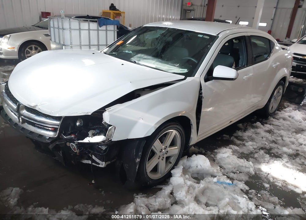 2013 DODGE AVENGER VIN: 1C3CDZCB7DN709850