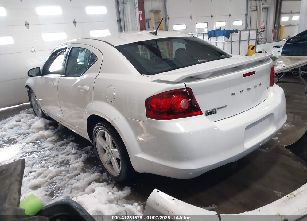 2013 DODGE AVENGER VIN: 1C3CDZCB7DN709850