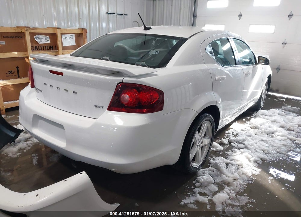 2013 DODGE AVENGER VIN: 1C3CDZCB7DN709850