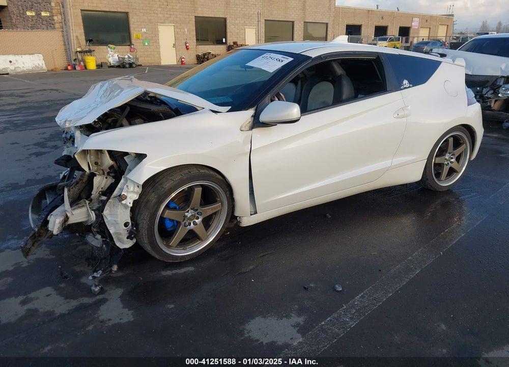 2011 HONDA CR-Z VIN: JHMZF1D62BS013834