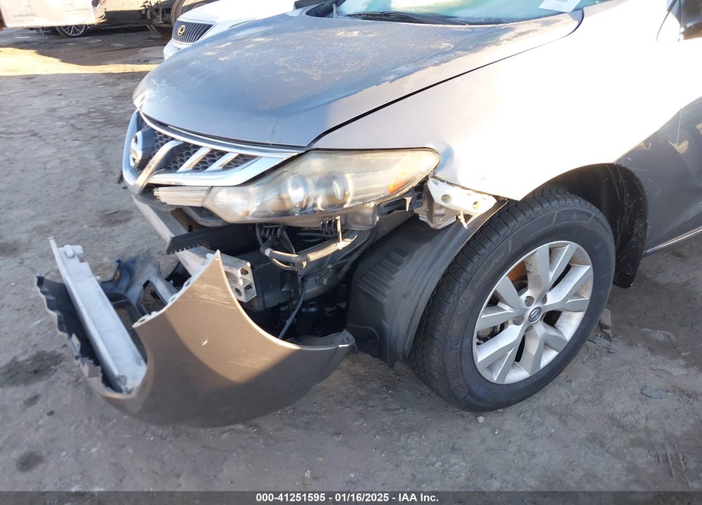 2011 NISSAN MURANO SL VIN: JN8AZ1MW7BW154028