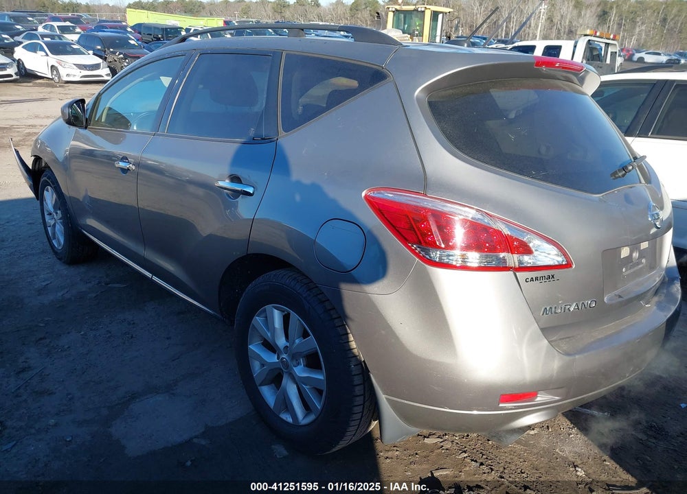 2011 NISSAN MURANO SL VIN: JN8AZ1MW7BW154028