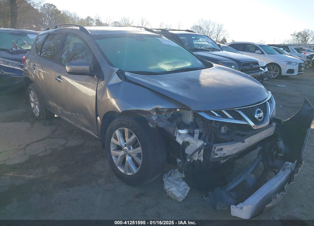 2011 NISSAN MURANO SL VIN: JN8AZ1MW7BW154028