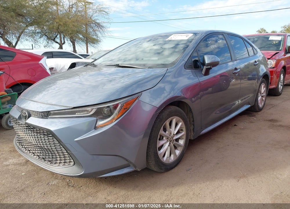 2021 TOYOTA COROLLA LE VIN: JTDHPMAEXMJ148883