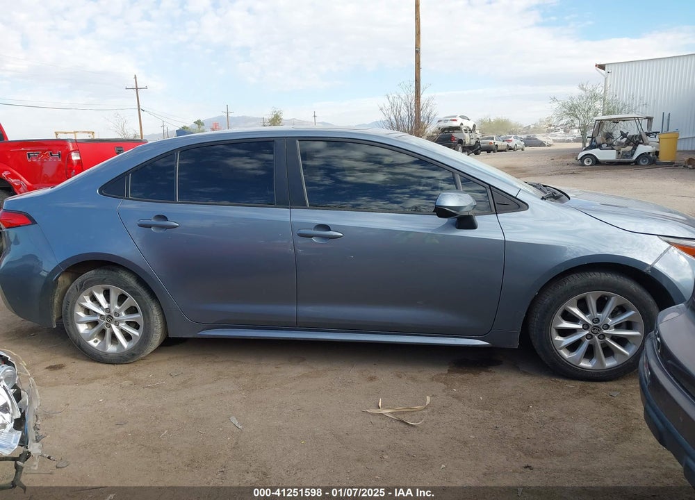 2021 TOYOTA COROLLA LE VIN: JTDHPMAEXMJ148883