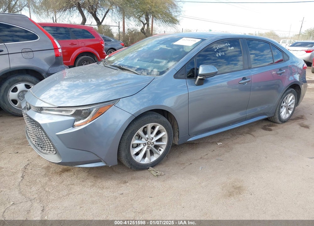 2021 TOYOTA COROLLA LE VIN: JTDHPMAEXMJ148883
