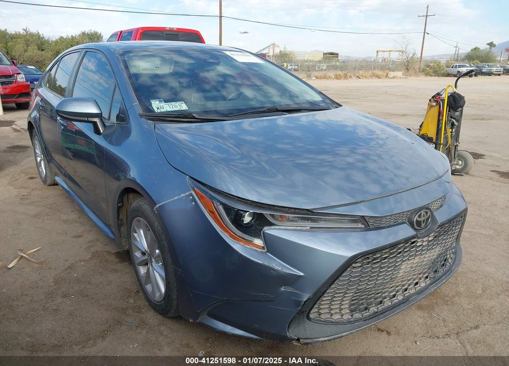 2021 TOYOTA COROLLA LE VIN: JTDHPMAEXMJ148883