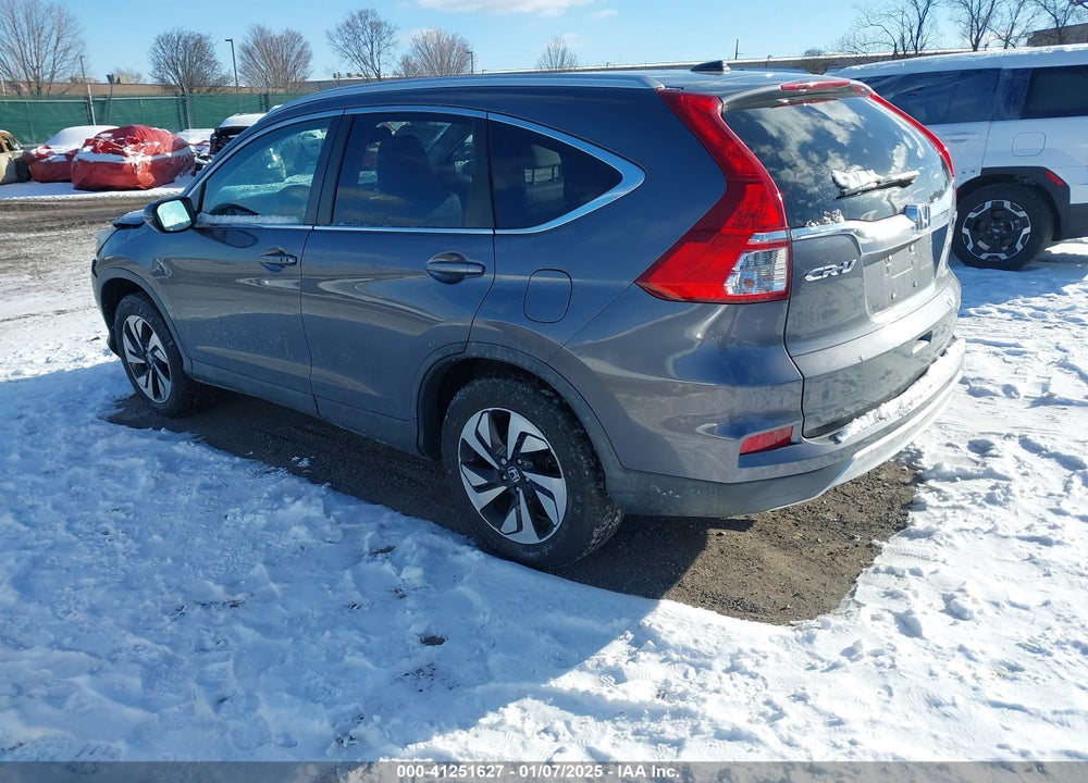 2016 HONDA CR-V TOURING VIN: 5J6RM4H91GL062550