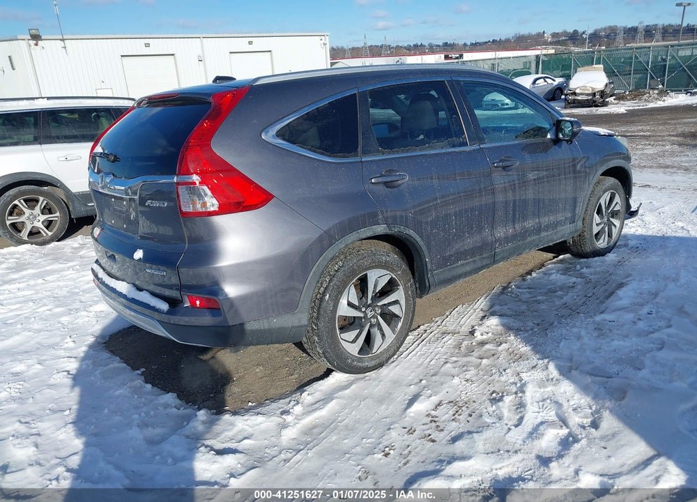 2016 HONDA CR-V TOURING VIN: 5J6RM4H91GL062550