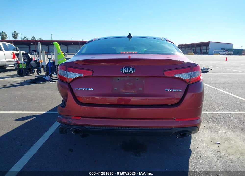 2013 KIA OPTIMA SX VIN: 5XXGR4A67DG118730